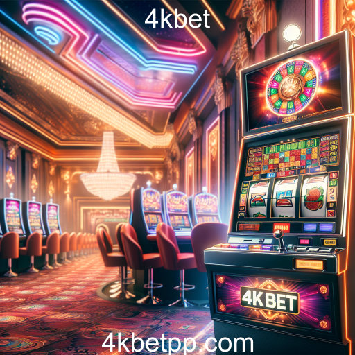 Atração das Máquinas Caça-Níqueis no 4kbet